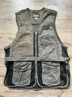 Cabela’s men’s 2XL multi-pocket mesh utility/hunting vest